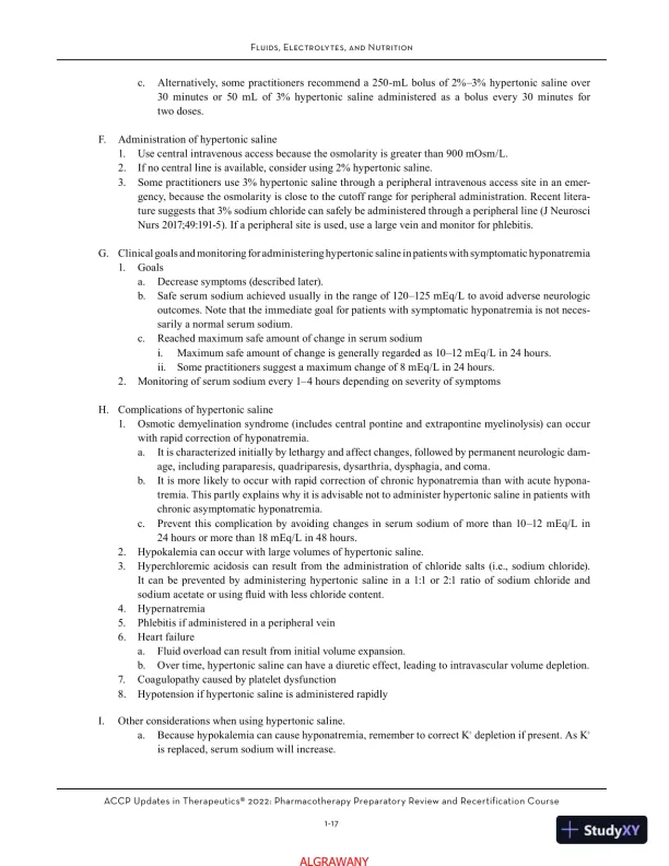 ACCP Updates in Therapeutics® 2022: Pharmacotherapy Preparatory Review and Recertification Course (2022) - Page 23 preview image