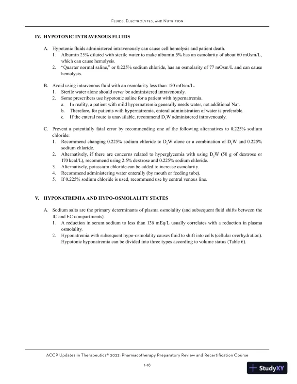 ACCP Updates in Therapeutics® 2022: Pharmacotherapy Preparatory Review and Recertification Course (2022) - Page 24 preview image