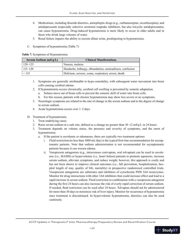ACCP Updates in Therapeutics® 2022: Pharmacotherapy Preparatory Review and Recertification Course (2022) - Page 26 preview image