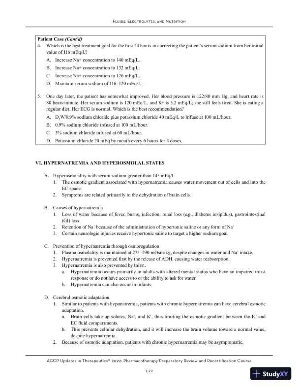 ACCP Updates in Therapeutics® 2022: Pharmacotherapy Preparatory Review and Recertification Course (2022) - Page 28 preview image