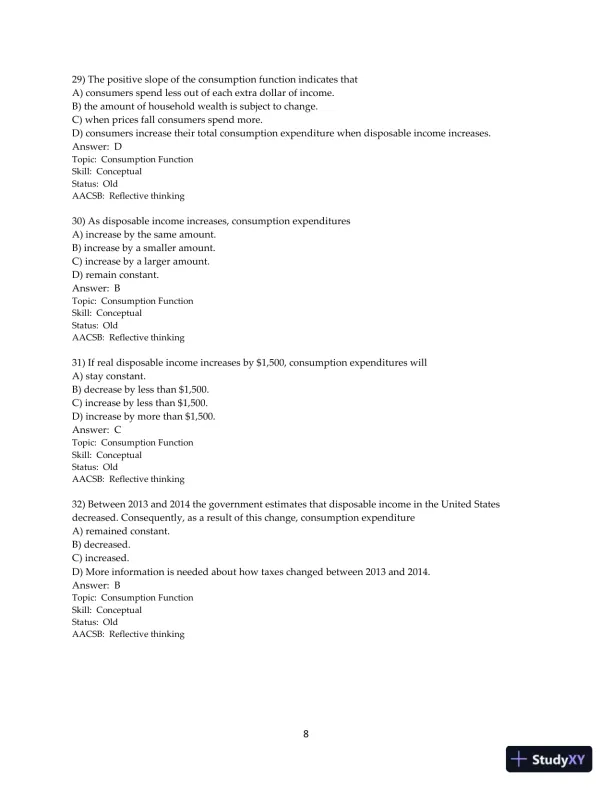 Test Bank for Macroeconomics, 13th Edition - Page 9 preview image
