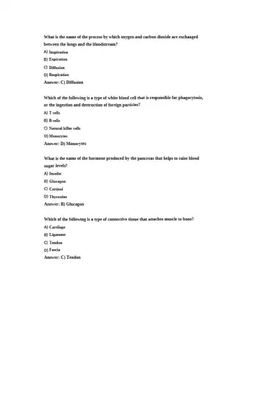 NURS ATI TEAS Exam Test - Page 12 preview image