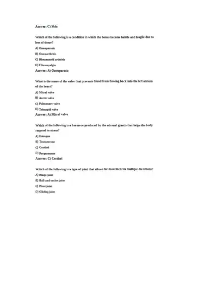 NURS ATI TEAS Exam Test - Page 2 preview image