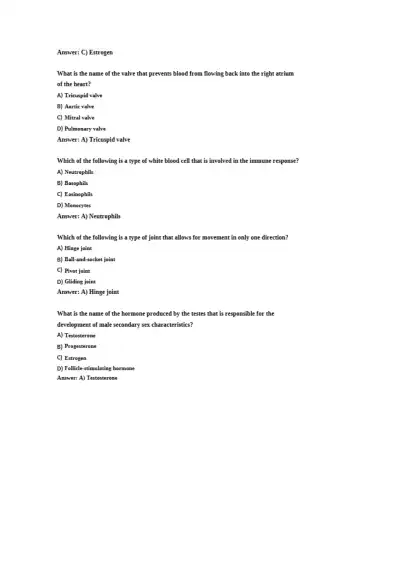NURS ATI TEAS Exam Test - Page 7 preview image
