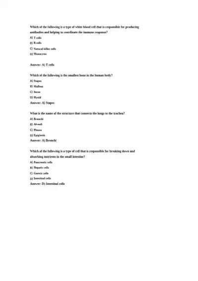 NURS ATI TEAS Exam Test - Page 8 preview image
