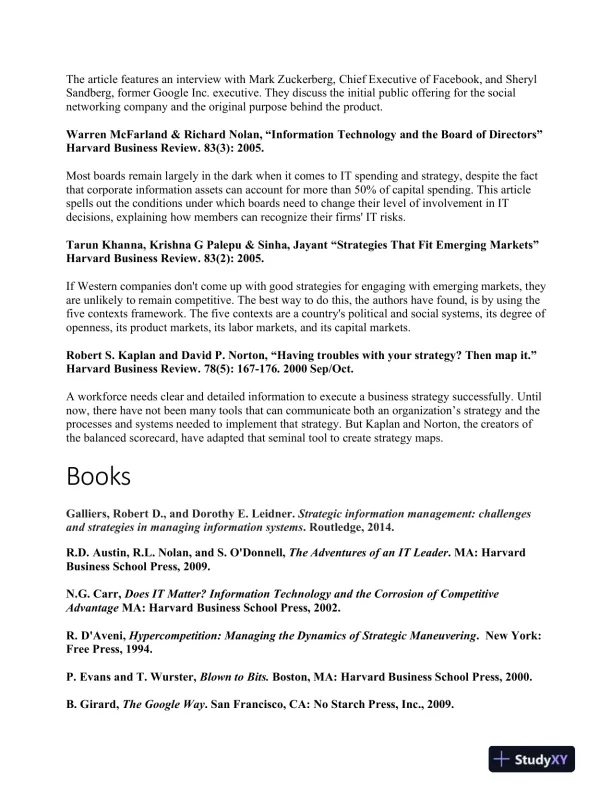 Managing And Using Information System, 5th Edition Solution Manual - Page 13 preview image