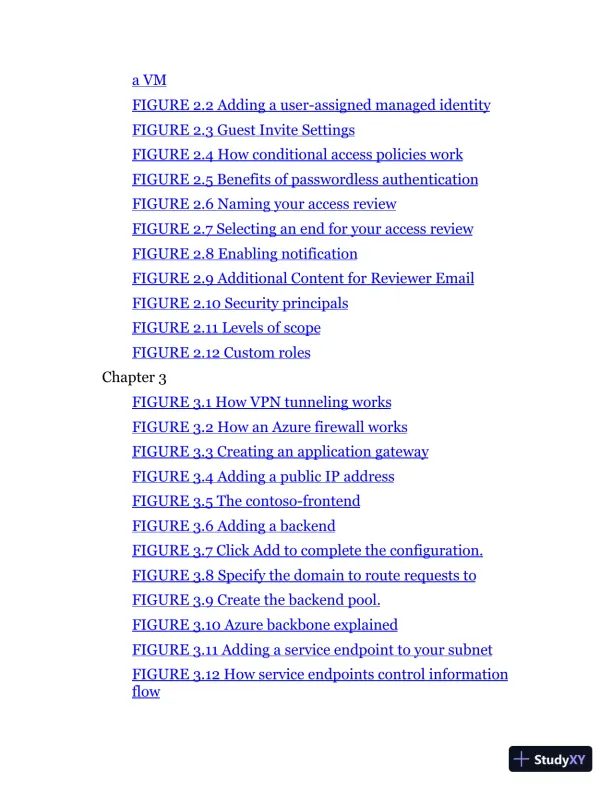 MCA Microsoft Certified Associate Azure Security Engineer Study Guide: Exam AZ-500 (2022) - Page 8 preview image
