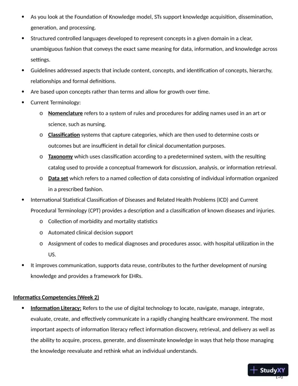 NR599 Midterm Review Practice Exam with Answers (96 Solved Questions) - Page 6 preview image