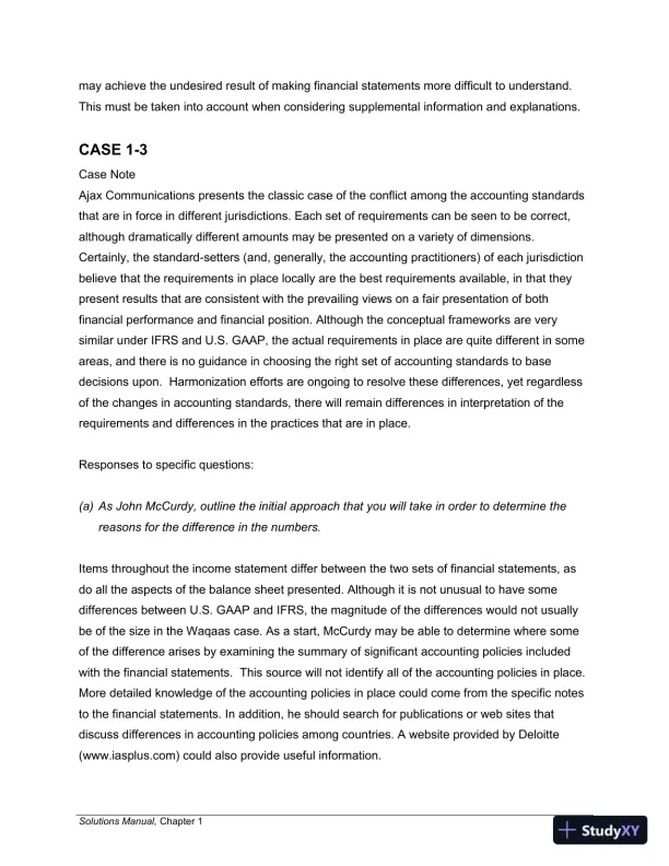 Modern Advanced Accounting in Canada 8th Edition Solution Manual - Page 12 preview image