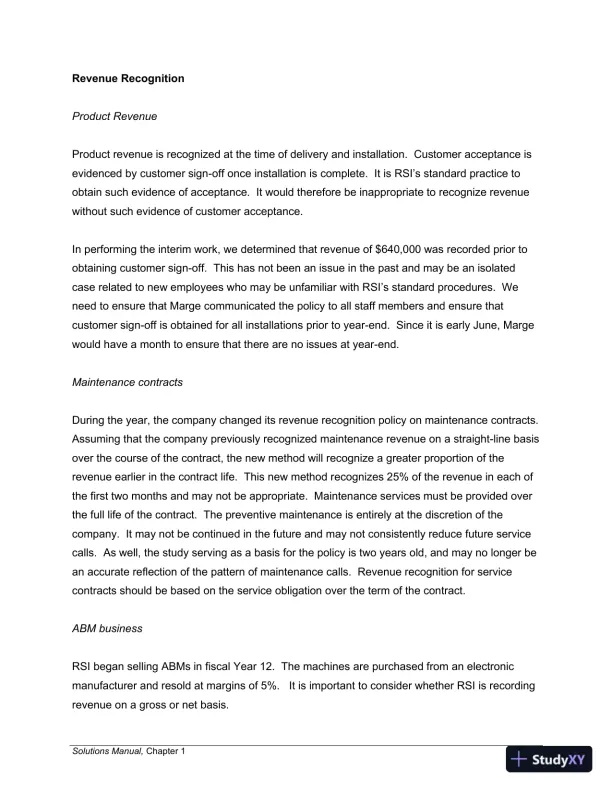 Modern Advanced Accounting in Canada 8th Edition Solution Manual - Page 16 preview image