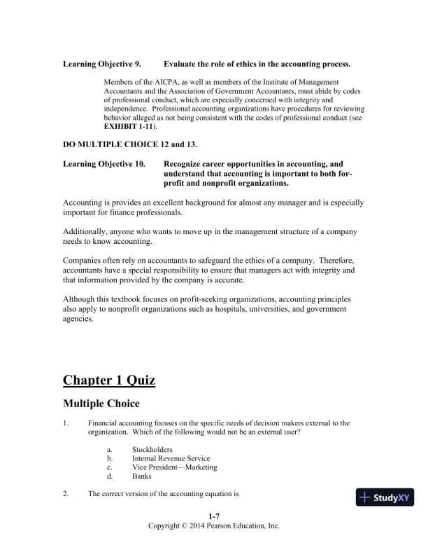 Introduction to Financial Accounting, 11th Edition Class Notes - Page 8 preview image