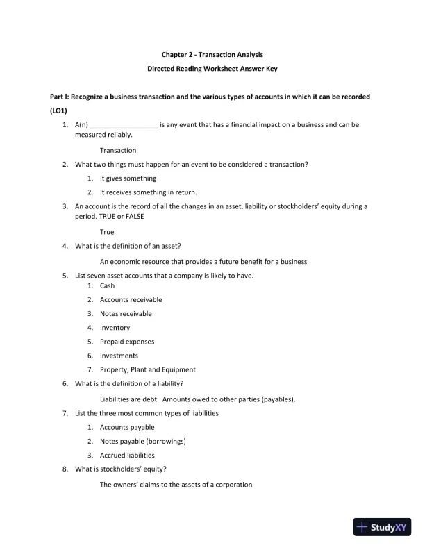 Solution Manual for Financial Accounting , 12th Edition - Page 10 preview image