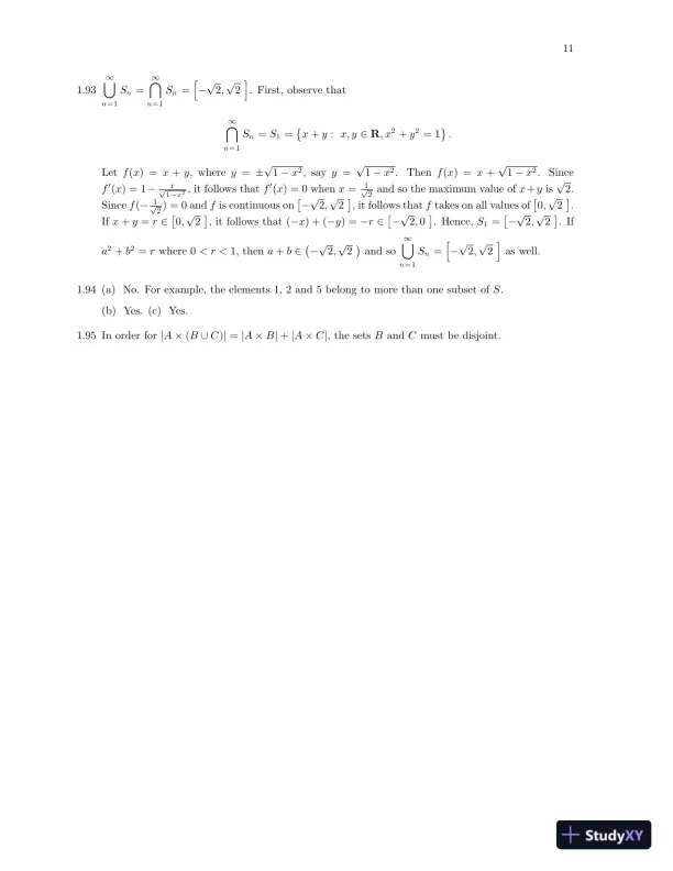 Solution Manual for Mathematical Proofs: A Transition to Advanced Mathematics, 4th Edition - Page 16 preview image