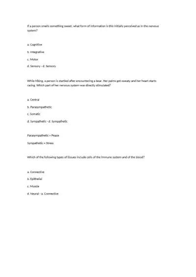 TEAS 7 Science Practice Test Questions and Answers - Page 3 preview image