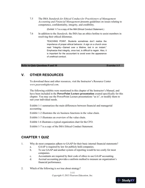 Class Notes For Cost Accounting, 15th Edition - Page 12 preview image