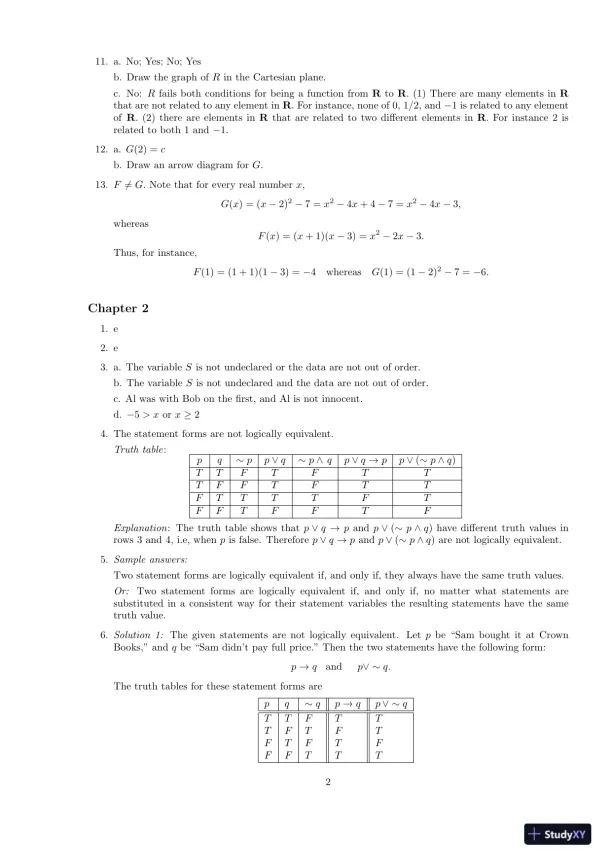 Test Bank For Discrete Mathematics With Applications, 5th Edition - Page 3 preview image