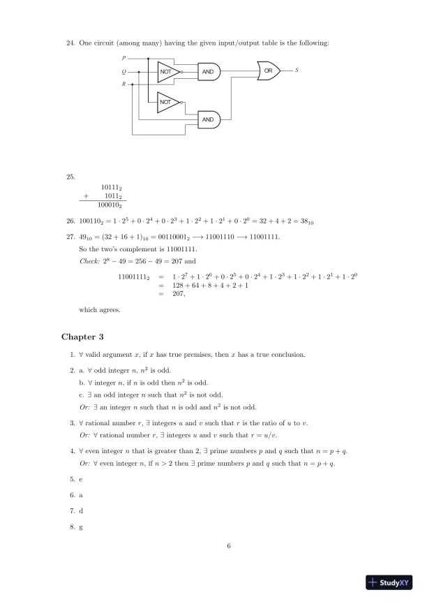 Test Bank For Discrete Mathematics With Applications, 5th Edition - Page 7 preview image