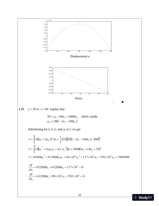 Solution Manual for Introduction to Finite Elements in Engineering, 4th Edition - Page 20 preview image