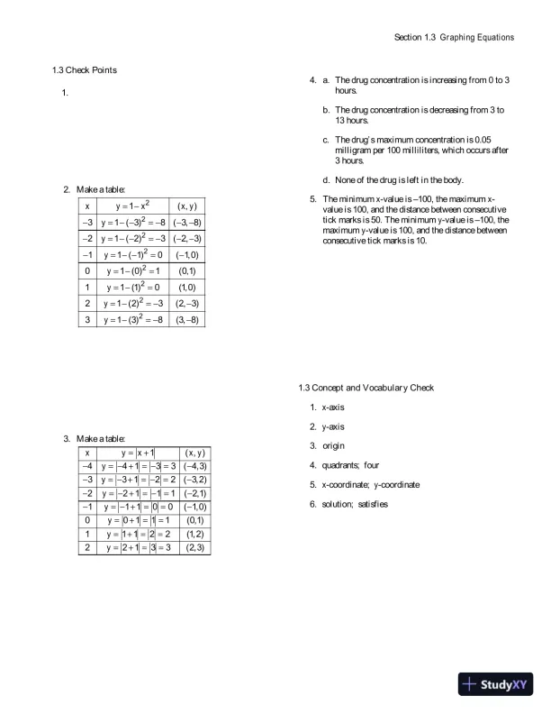 Solution Manual for Algebra for College Students, 8th Edition - Page 16 preview image