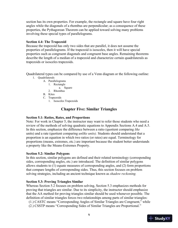 Solution Manual For Elementary Geometry for College Students, 7th Edition - Page 10 preview image
