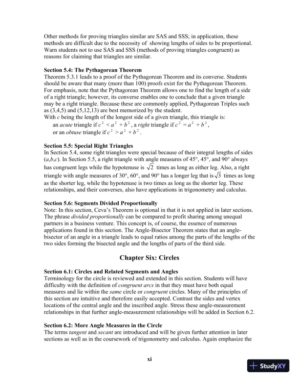 Solution Manual For Elementary Geometry for College Students, 7th Edition - Page 11 preview image