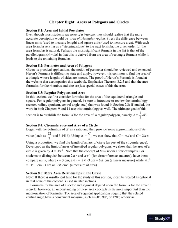 Solution Manual For Elementary Geometry for College Students, 7th Edition - Page 13 preview image
