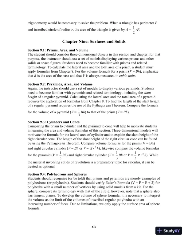 Solution Manual For Elementary Geometry for College Students, 7th Edition - Page 14 preview image