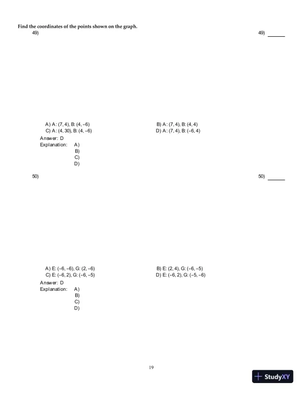 Precalculus: Graphs And Models, A Right Triangle Approach, 6th Edition Test Bank - Page 20 preview image