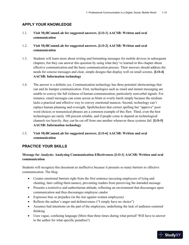 Excellence in Business Communication, 12th Edition Class Notes - Page 19 preview image