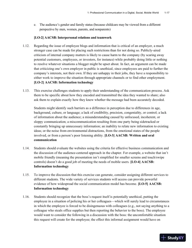Excellence in Business Communication, 12th Edition Class Notes - Page 21 preview image