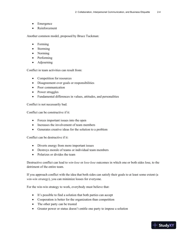 Excellence in Business Communication, 12th Edition Class Notes - Page 26 preview image