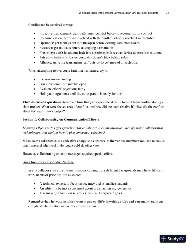 Excellence in Business Communication, 12th Edition Class Notes - Page 27 preview image