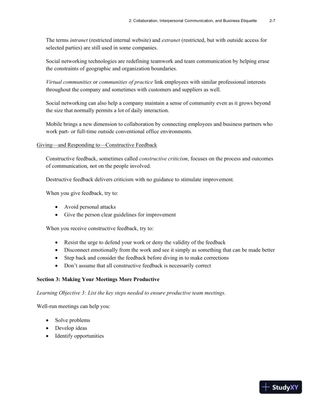 Excellence in Business Communication, 12th Edition Class Notes - Page 29 preview image