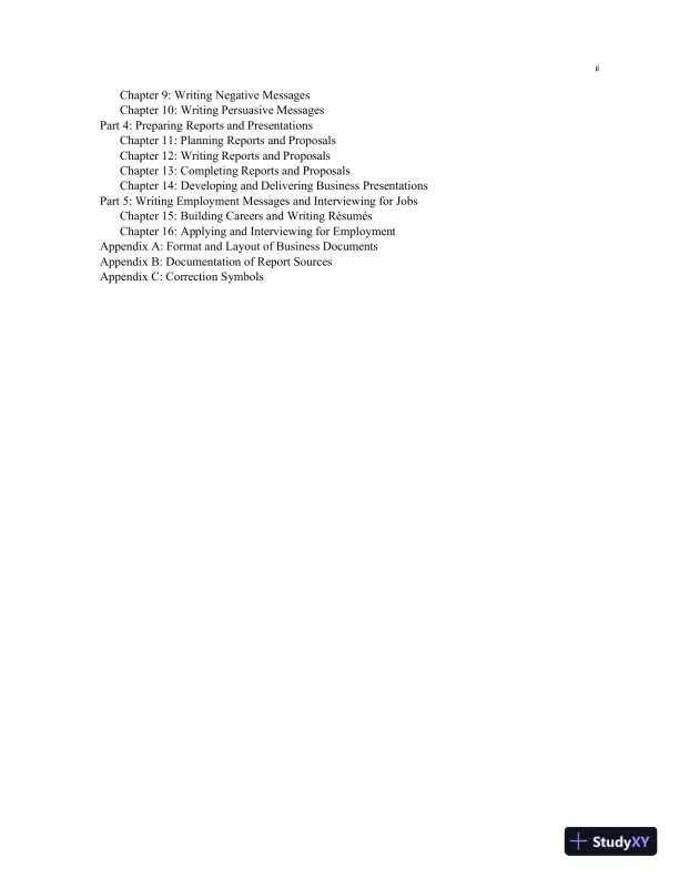 Excellence in Business Communication, 12th Edition Class Notes - Page 3 preview image