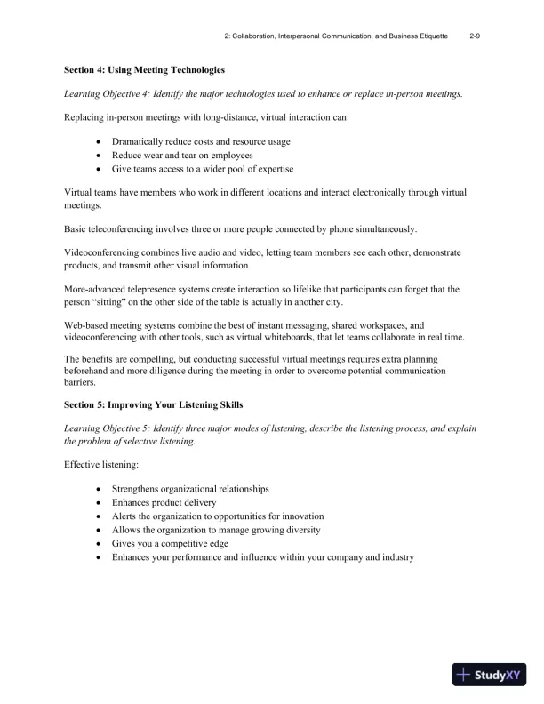 Excellence in Business Communication, 12th Edition Class Notes - Page 31 preview image
