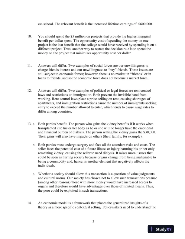 Solution Manual for Microeconomics, 11th Edition - Page 4 preview image