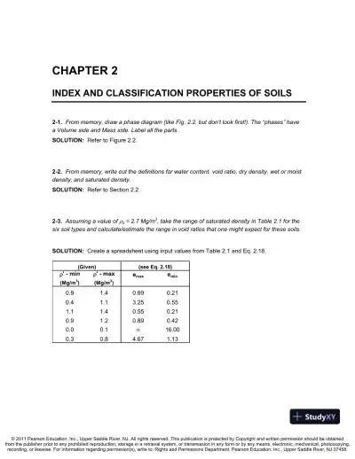 Solution Manual For Introduction To Geotechnical Engineering, An, 2nd Edition - Page 1 preview image