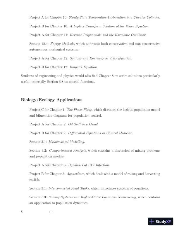 Solution Manual For Fundamentals Of Differential Equations, 8th Edition - Page 13 preview image