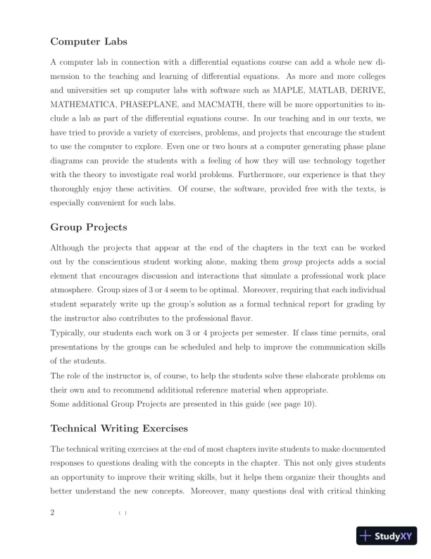 Solution Manual For Fundamentals Of Differential Equations, 8th Edition - Page 7 preview image
