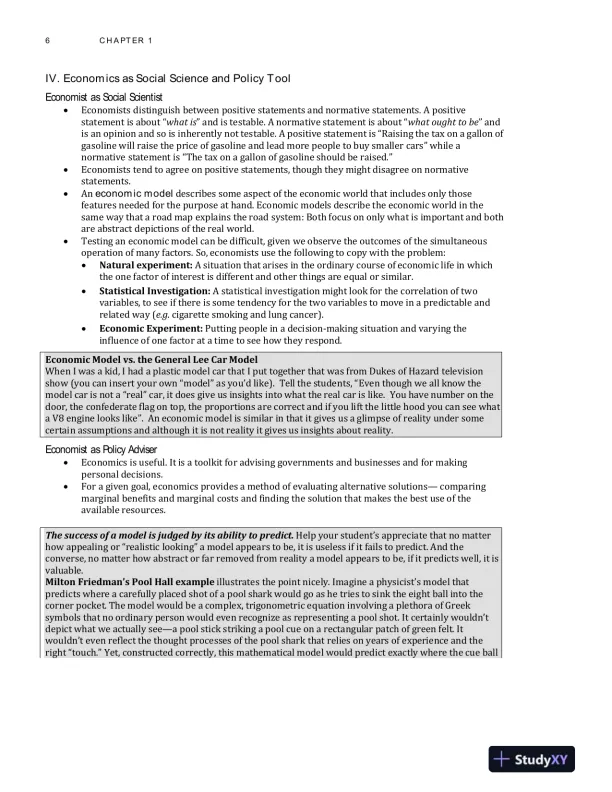 Lecture Notes for Economics, 13th Edition - Page 12 preview image