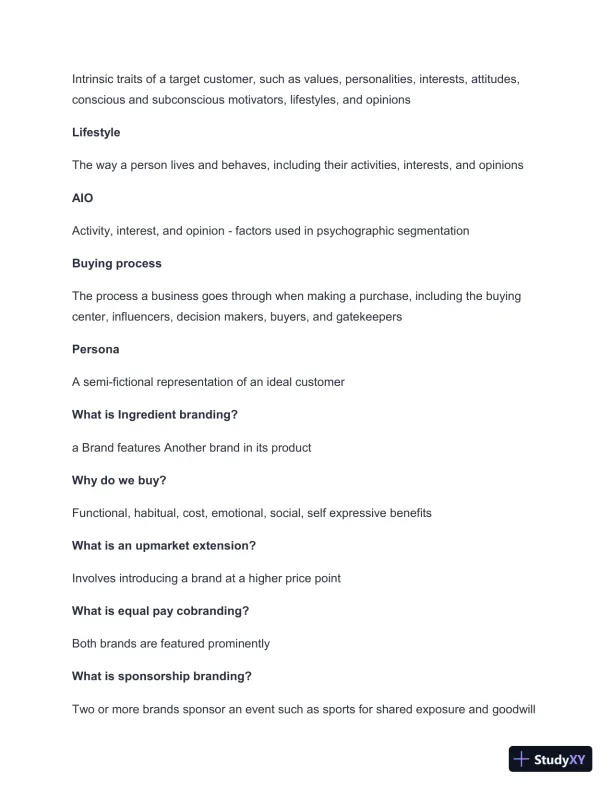 2024-2025 D373 WGU OA Marketing in The Digital Era Practice Exam with Answers (120 Solved Questions) - Page 6 preview image