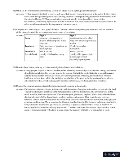 Nutrition And You, 4th Edition Test Bank - Page 20 preview image