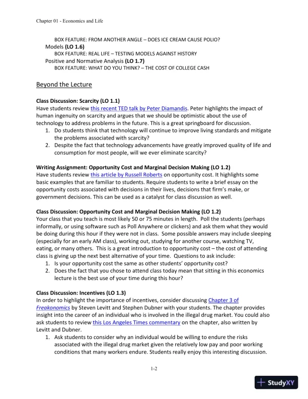 Macroeconomics, 2nd Edition Solution Manual - Page 3 preview image