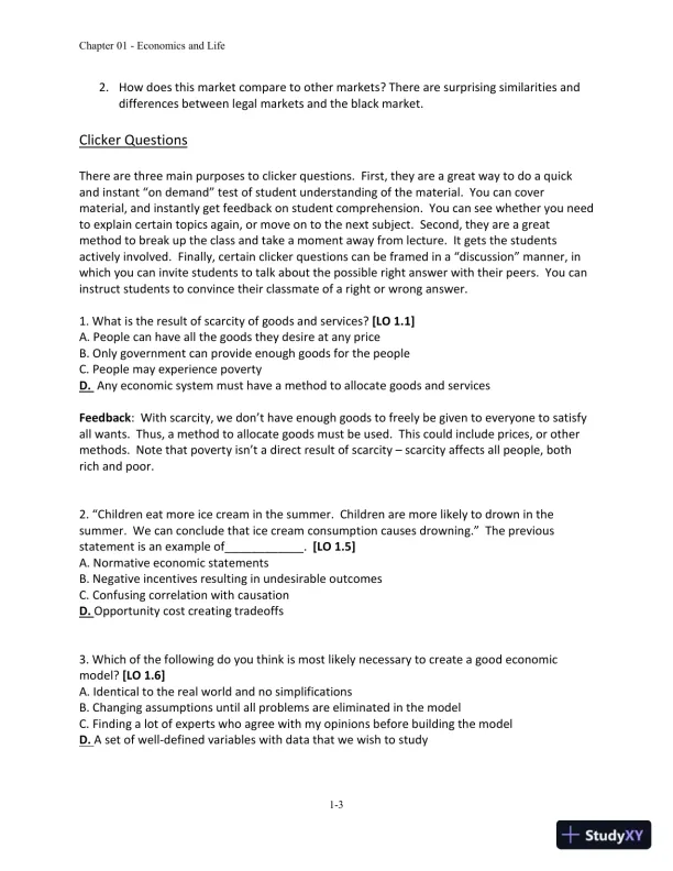 Macroeconomics, 2nd Edition Solution Manual - Page 4 preview image
