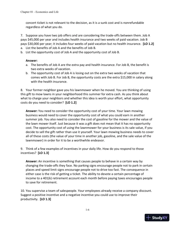 Macroeconomics, 2nd Edition Solution Manual - Page 7 preview image