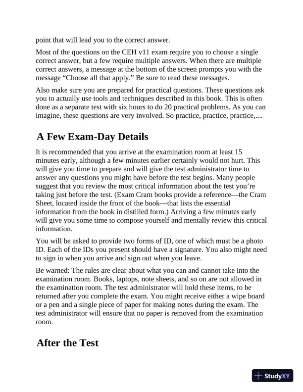 Certified Ethical Hacker CEH Exam Cram (2022) - Page 22 preview image