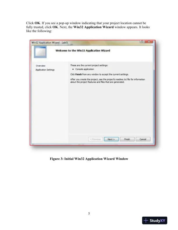 COMP122 Week 1 iLab - Introduction to Visual C++.NET and Basic Console Programming - Page 6 preview image