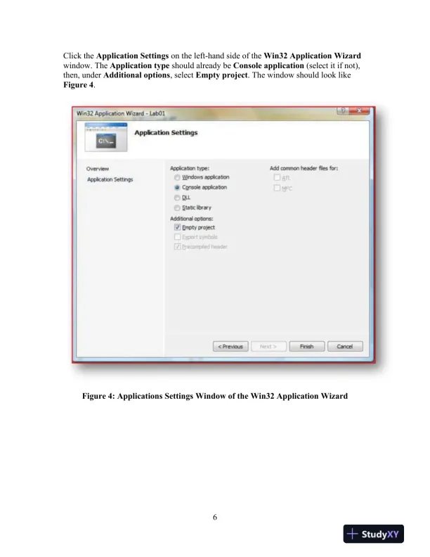 COMP122 Week 1 iLab - Introduction to Visual C++.NET and Basic Console Programming - Page 7 preview image