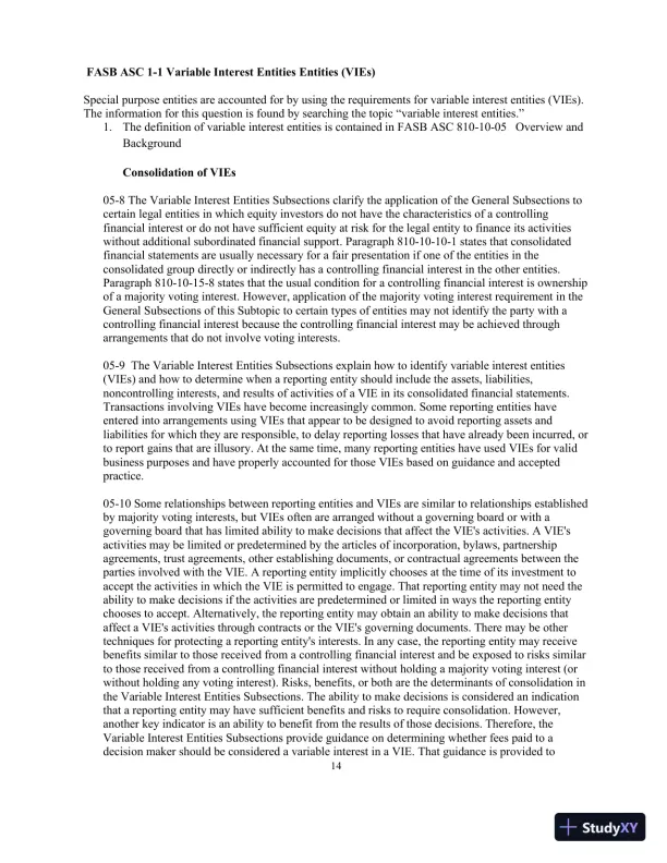Financial Accounting Theory And Analysis: Text And Cases, 10th Edition Solution Manual - Page 14 preview image