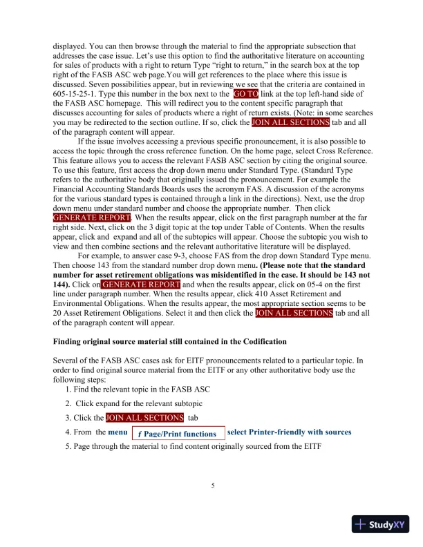 Financial Accounting Theory And Analysis: Text And Cases, 10th Edition Solution Manual - Page 5 preview image